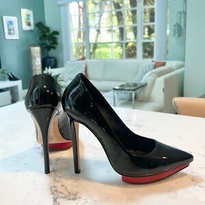 Alice + Olivia Stiletto Shoes, Leather Pumps Size 37 (US 7)